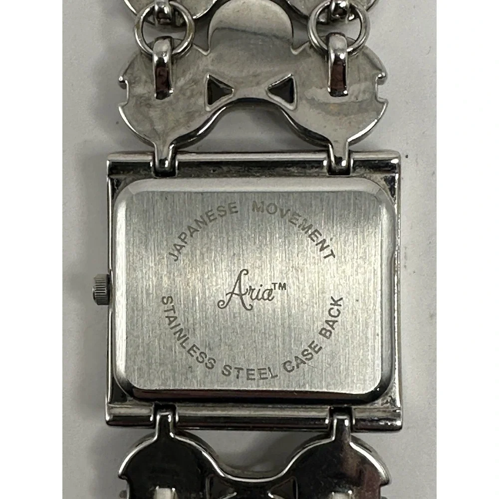 Aria Ladies MOP Gemstone Watch New‎ Battery 27MM 6.5